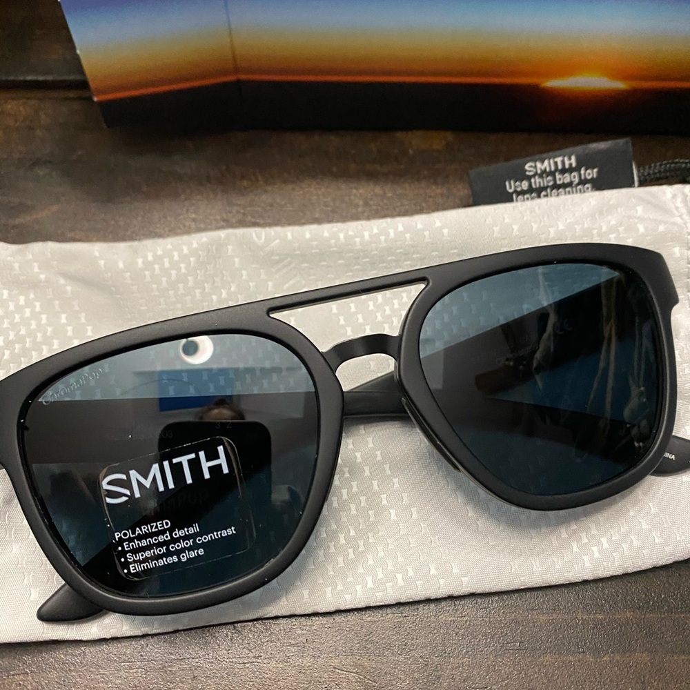 NWT Smith Agency Polarized Chromapop Sunglasses